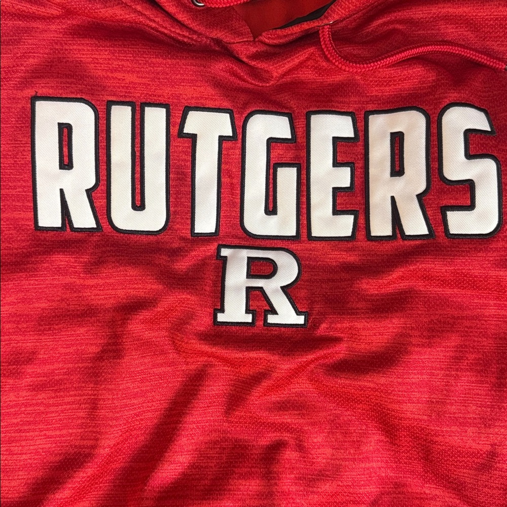 Rutgers University Scarlet Knights XL Colosseum Hoodie New Jersey - Picture 8 of 10